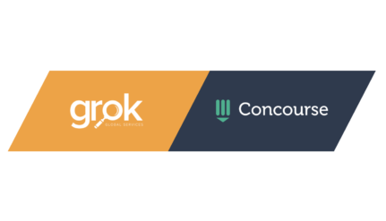 Grok and Concourse logos