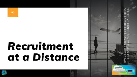 Recruitment at a Distance title